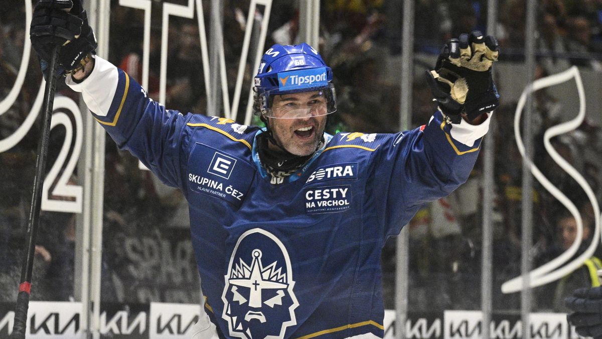 Jágr proti Spartě posunul vlastní rekord a hýřil humorem: Byla to plácaná