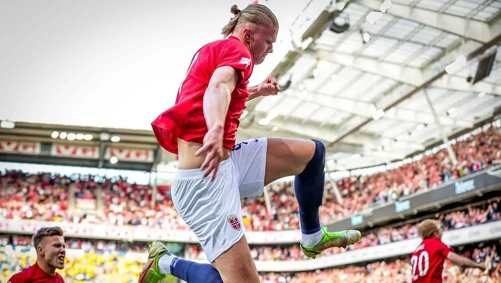 Norge – Sverige 3:2, Det ustoppelige Haaland gikk amok, portugiseren uten Ronaldo snublet mot Sveits