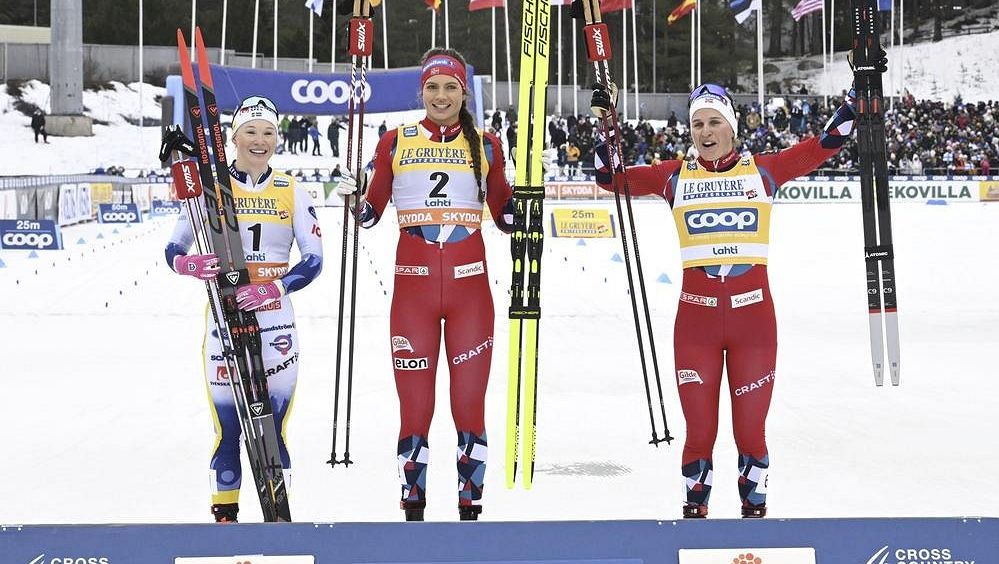 Wengová si ve sprintu v Lahti zajistila triumf v SP, Klaebo se přiblížil rekordu