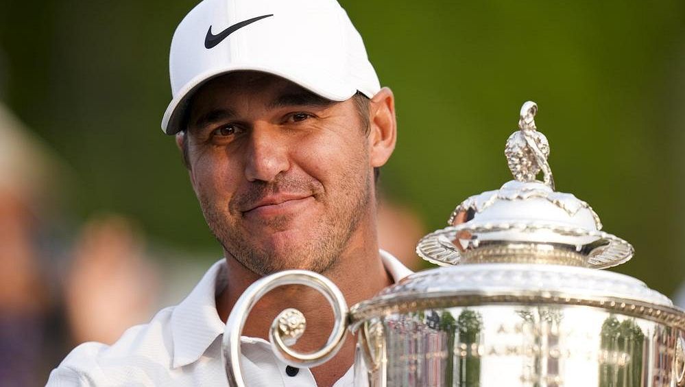 Americký golfista Koepka potřetí v kariéře vyhrál PGA Championship