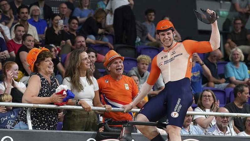 Nizozemec Lavreysen opanoval sprint na pátém MS dráhařů v řadě