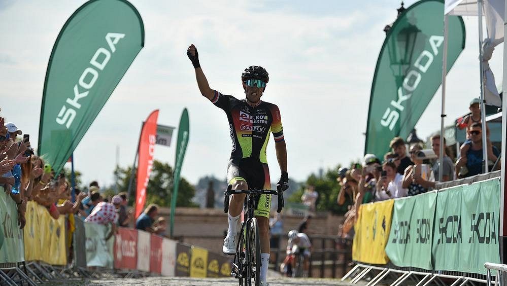 Ťoupalík vyhrál závěrečnou etapu cyklistické Czech Tour, celkovým vítězem je Lipowitz