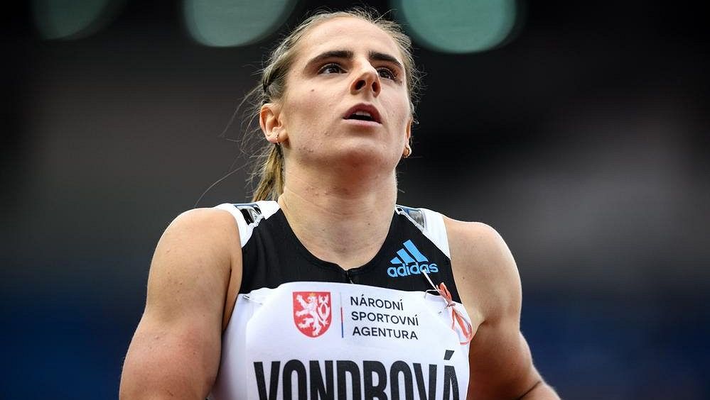 Čtvrtkařka Vondrová vyhrála v Ženevě, o setinu zaostala za osobním rekordem