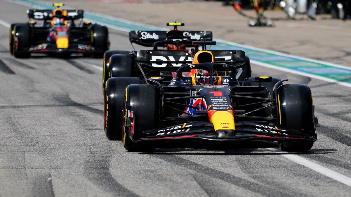 Kvalifikaci na sprint ve Velké ceně USA formule 1 ovládl Verstappen