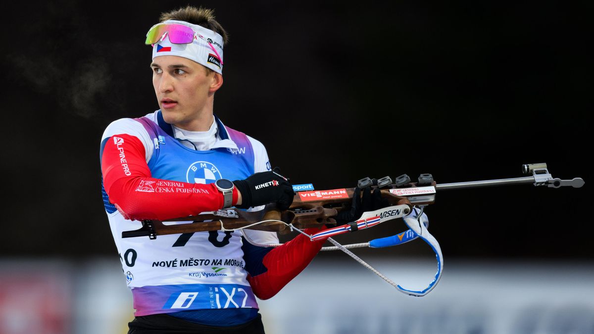 Mareček získal na MS v letním biatlonu stříbro v závodu s hromadným startem
