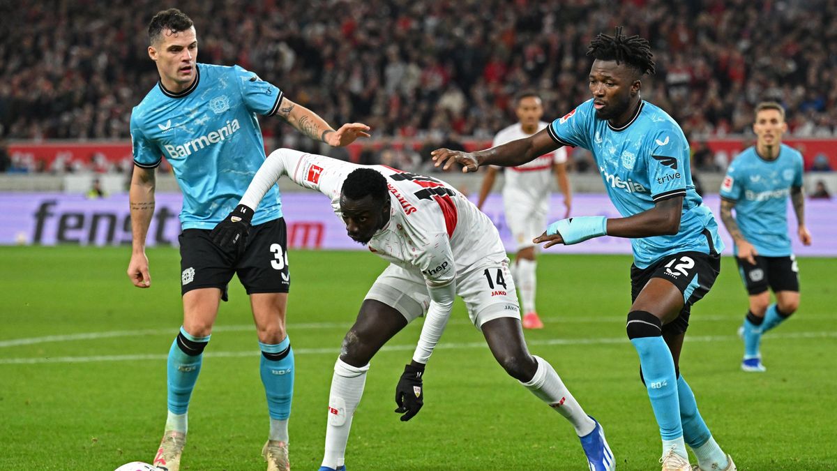 Leverkusen se střídajícím Schickem remizoval ve Stuttgartu