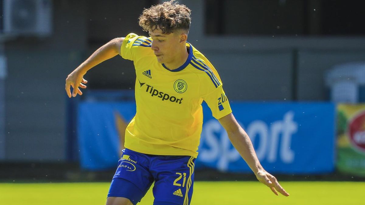 Bužek se pod Červenkou chopil šance. Zlínský mladík zvládá při fotbale i vysokoškolské studium