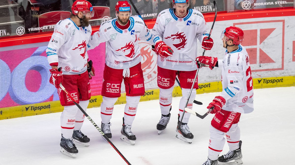 ONLINE: Video momenty z utkání Plzeň - Třinec