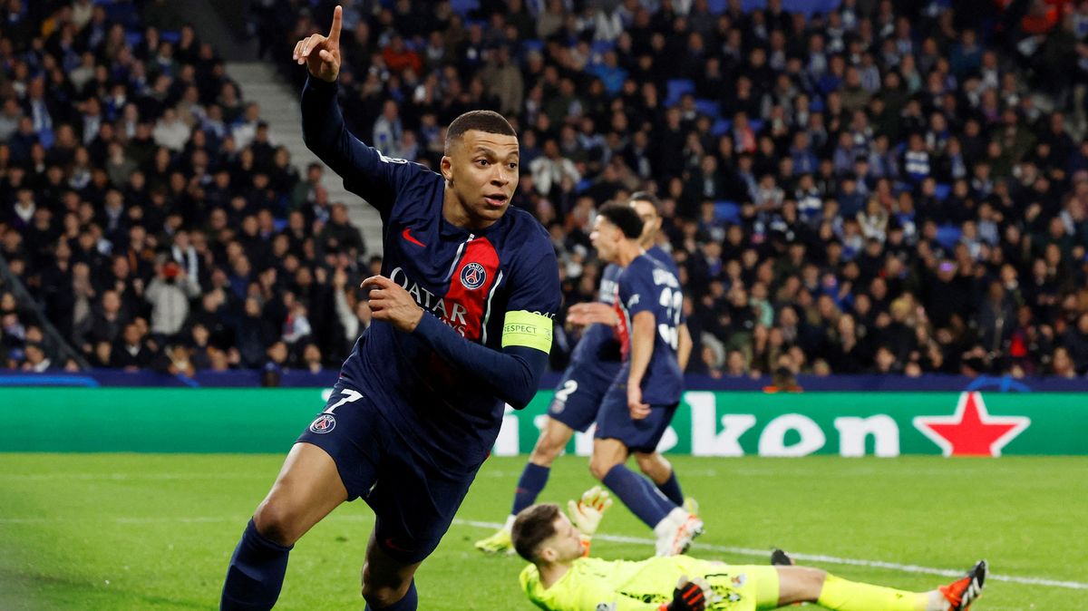 Odpočatý Mbappé popřel rozepře s trenérem, dvěma góly se zařadil za Messiho