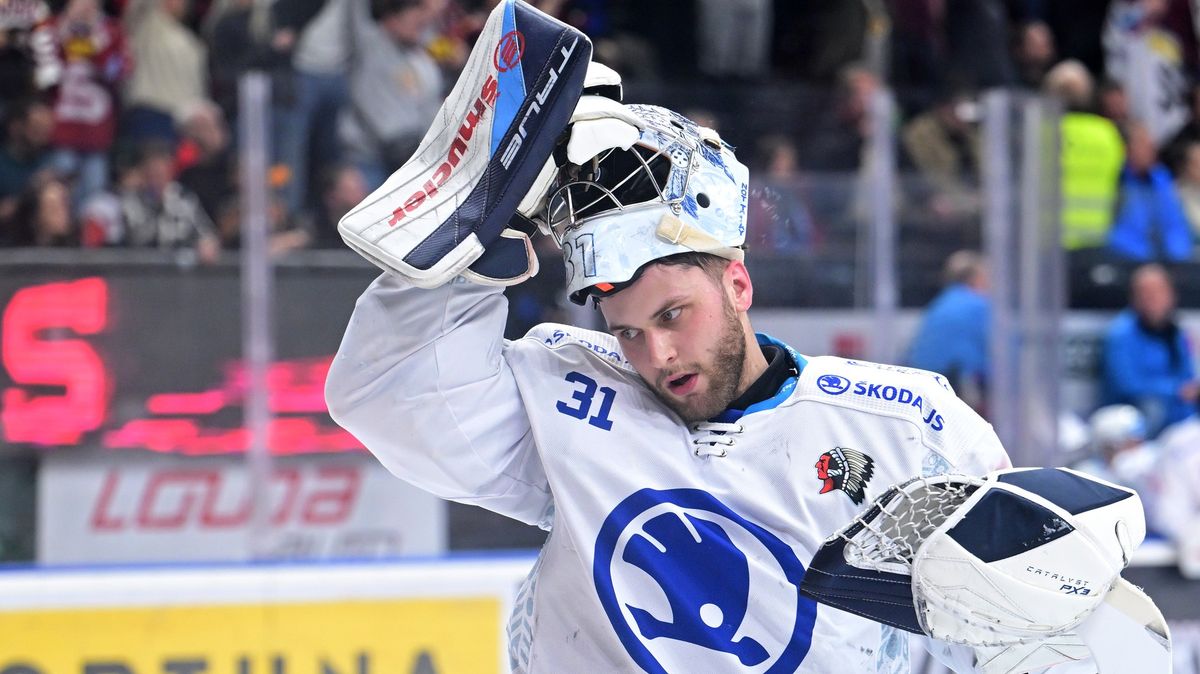 Plzeňský brankář Hlavaj podepsal v NHL smlouvu s Minnesotou