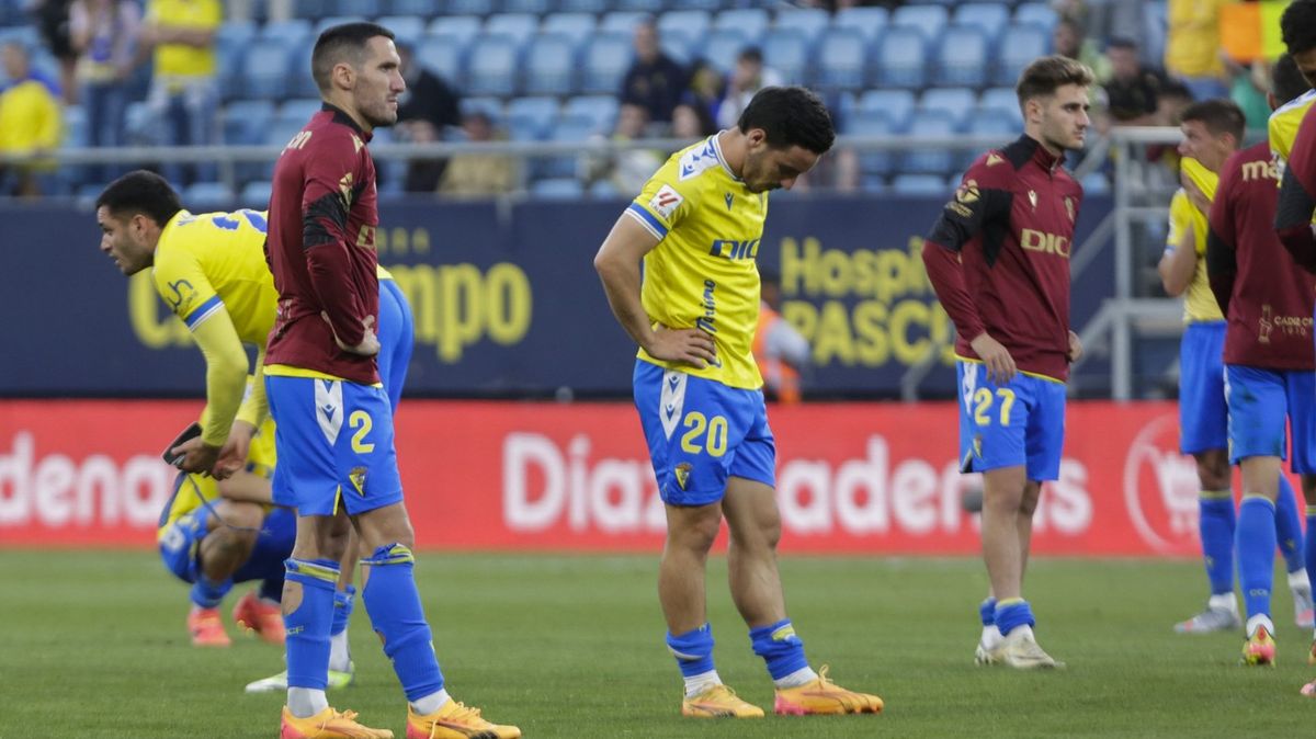 Cádiz remizoval s Las Palmas a sestoupí ze španělské ligy