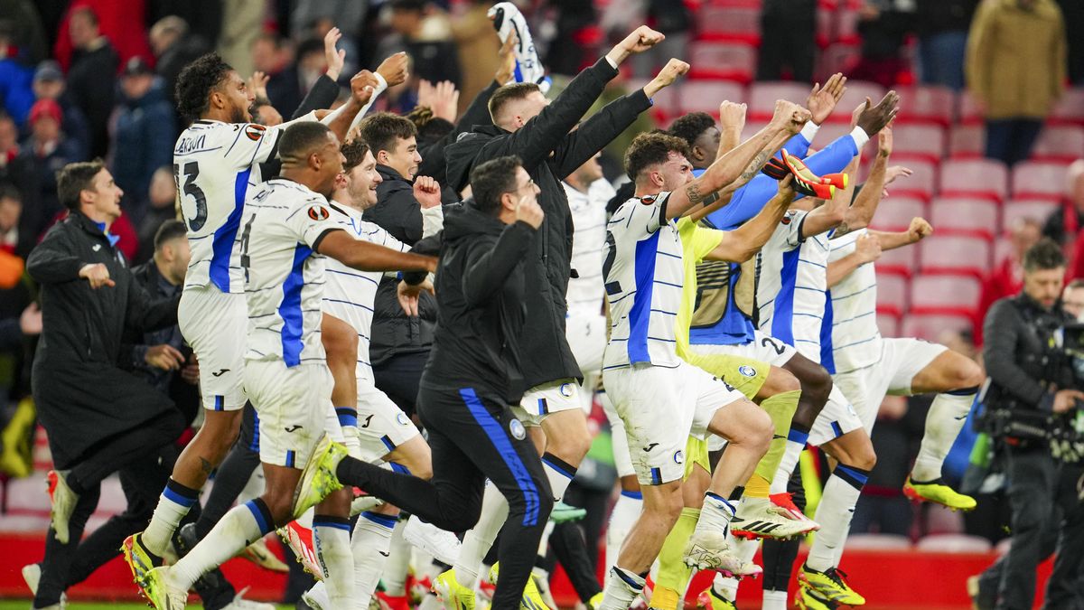 Atalanta zostudila Liverpool na Anfield Road