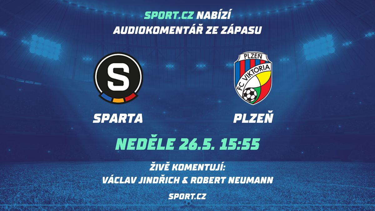 Repete rivalů. Po divokém finále poháru znovu Sparta potká Plzeň. Sport.cz nabídne audiokomentář z ligy