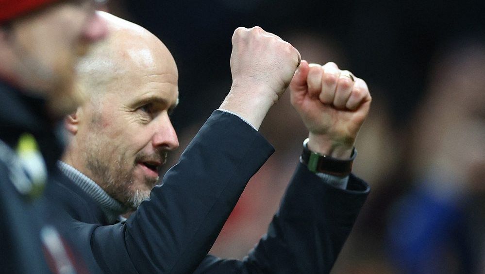Ten Hag jako Ferguson, libuje si legenda. United stále hrají o čtyři trofeje
