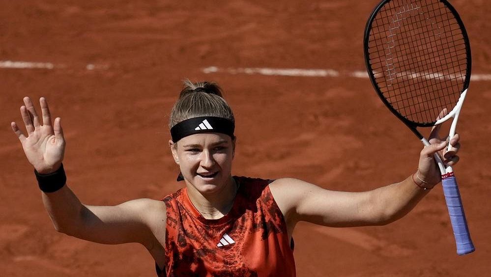 Jsem teď na dobré vlně, řekla Muchová po postupu do čtvrtfinále Roland Garros