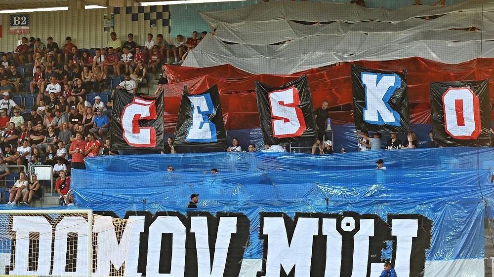 Klobouk dolů před fanoušky, pochvaloval si Tkáč atmosféru na hradišťském stadionu