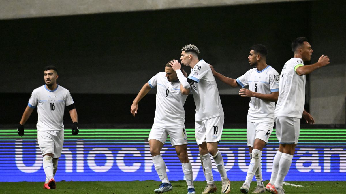 Fotbalisté Izraele zachránili v odloženém zápase kvalifikace ME proti Švýcarsku remízu na poslední chvíli