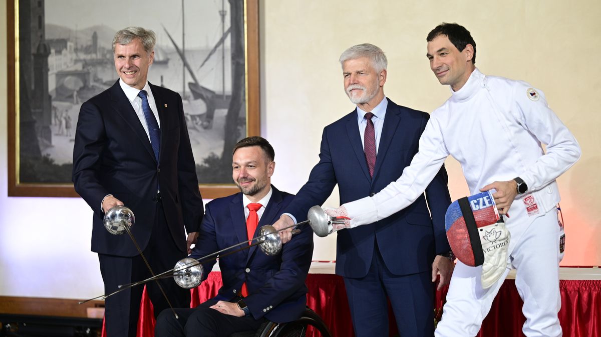 Kord pro hlavu státu. Prezident poslal české sportovce do Paříže