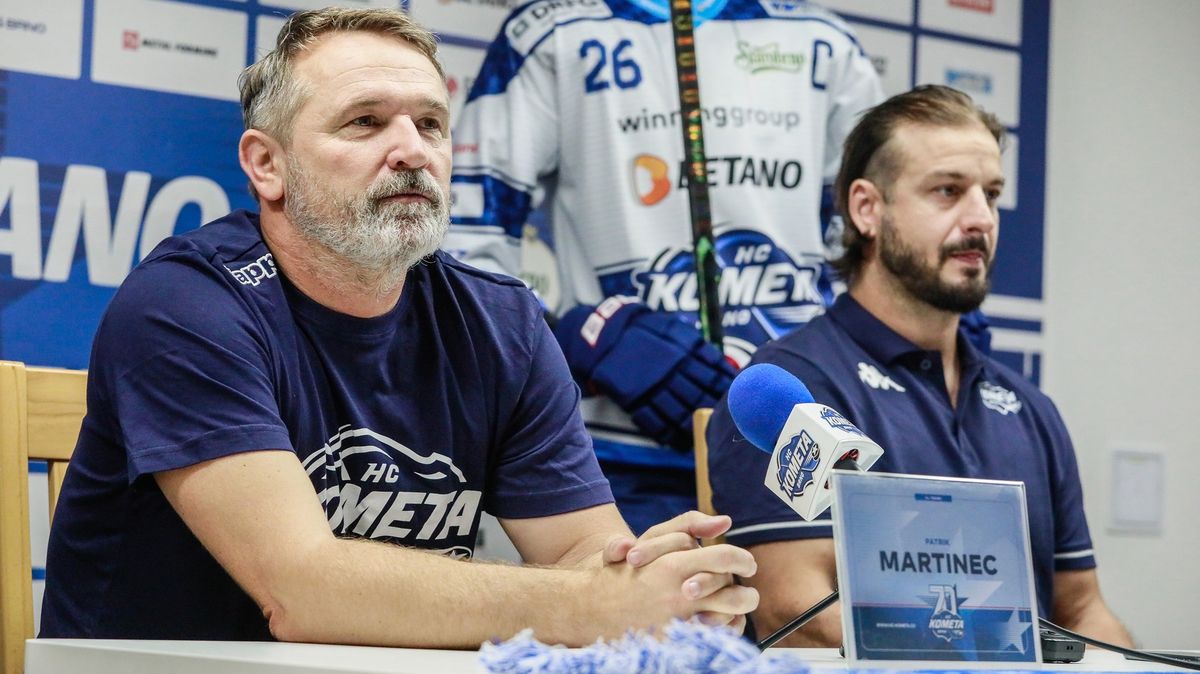 Kometa má dobře postavený tým a po Spartě je druhý největší favorit na titul, překvapuje kouč