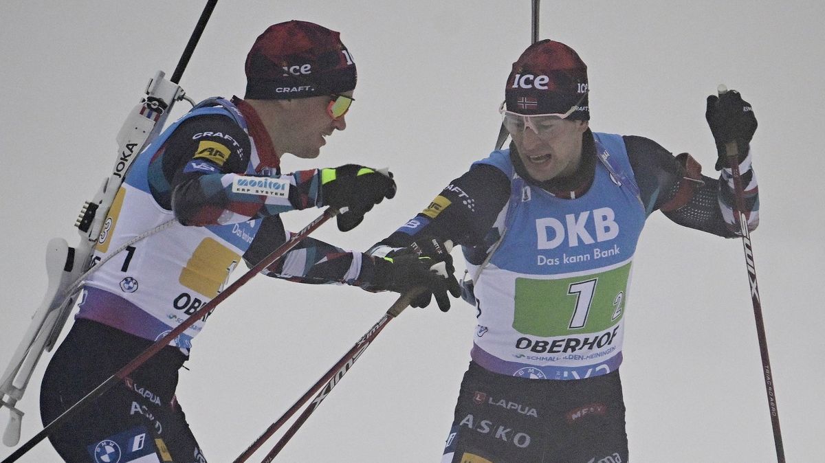 Byl to šok. Trapas! Norští biatlonisté vysvětlují nevídaný moment