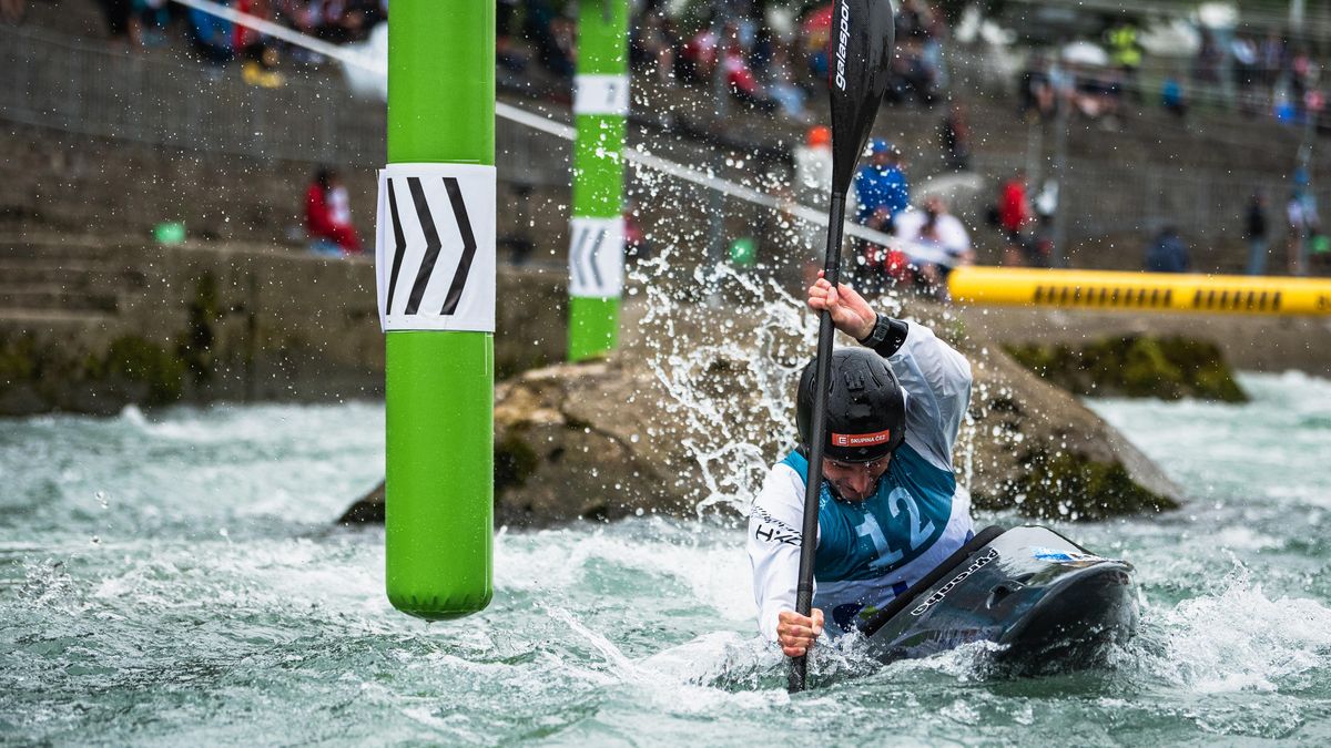 Přindiš místo na olympijských hrách v Paříži v kayakcrossu nezískal