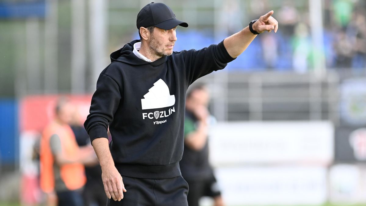 Zlínský trenér Červenka o neuznaném gólu: Nepochopitelné, vůbec nevím, co u videa viděli