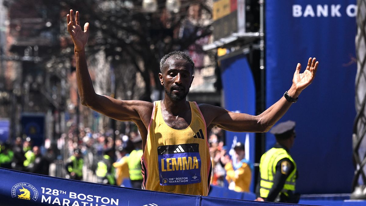 Lemma vyhrál maraton v Bostonu