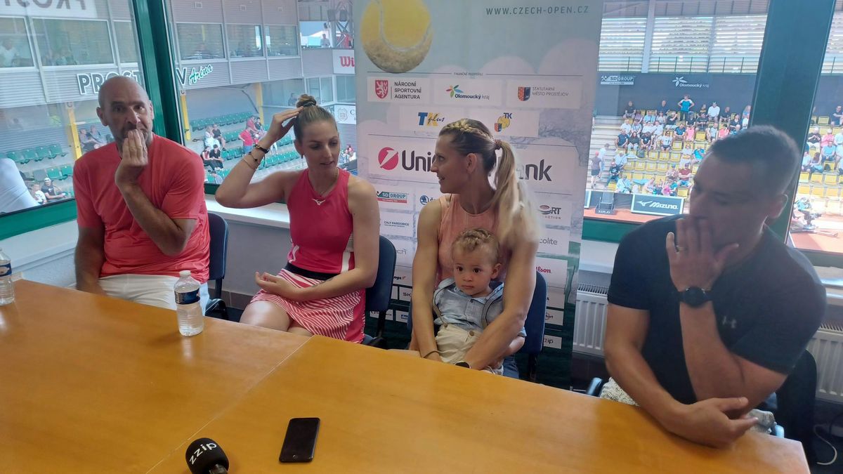 Koller překvapil tenisovým umem. S Plíškovou nedali Šafářové s Plekancem šanci
