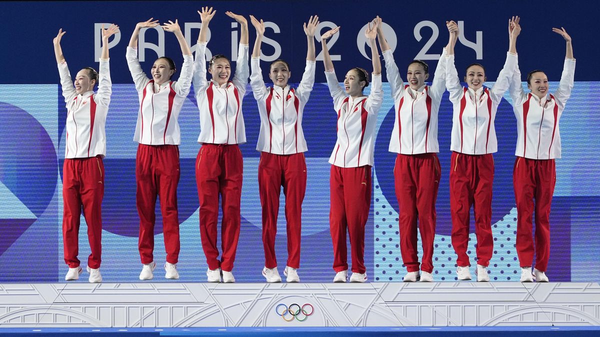 Čína získala první olympijské zlato v synchronizovaném plavání