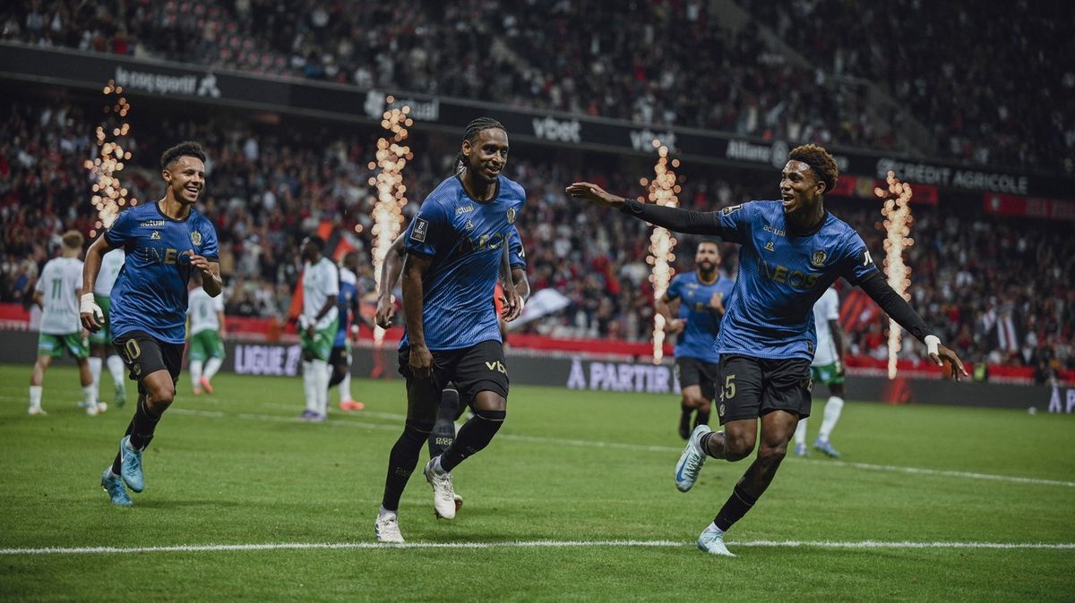 Šest gólů za poločas! Fotbalisté Nice deklasovali nováčka