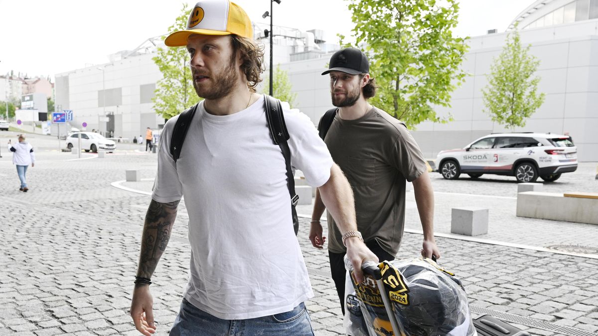 Let z Bostonu bez komplikací. Pastrňák a Zacha už jsou na hotelu u arény