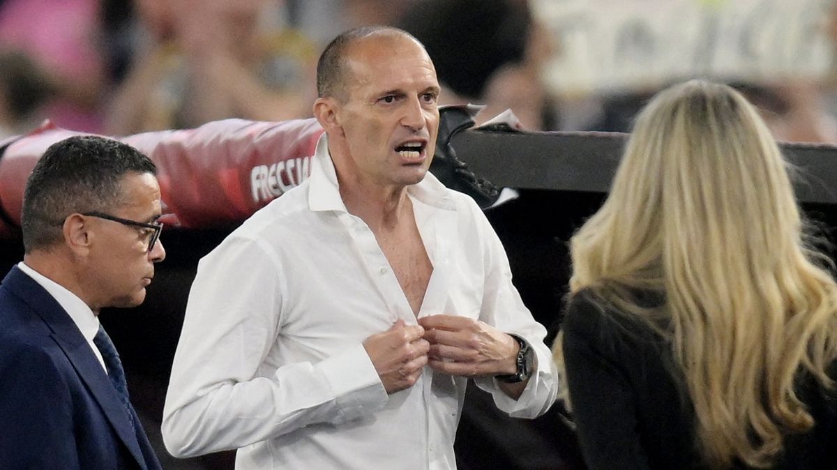 Juventus podle médií zvažuje odvolání trenéra Allegriho. Přijdu a urvu ti obě uši, vyhrožoval kouč po finále