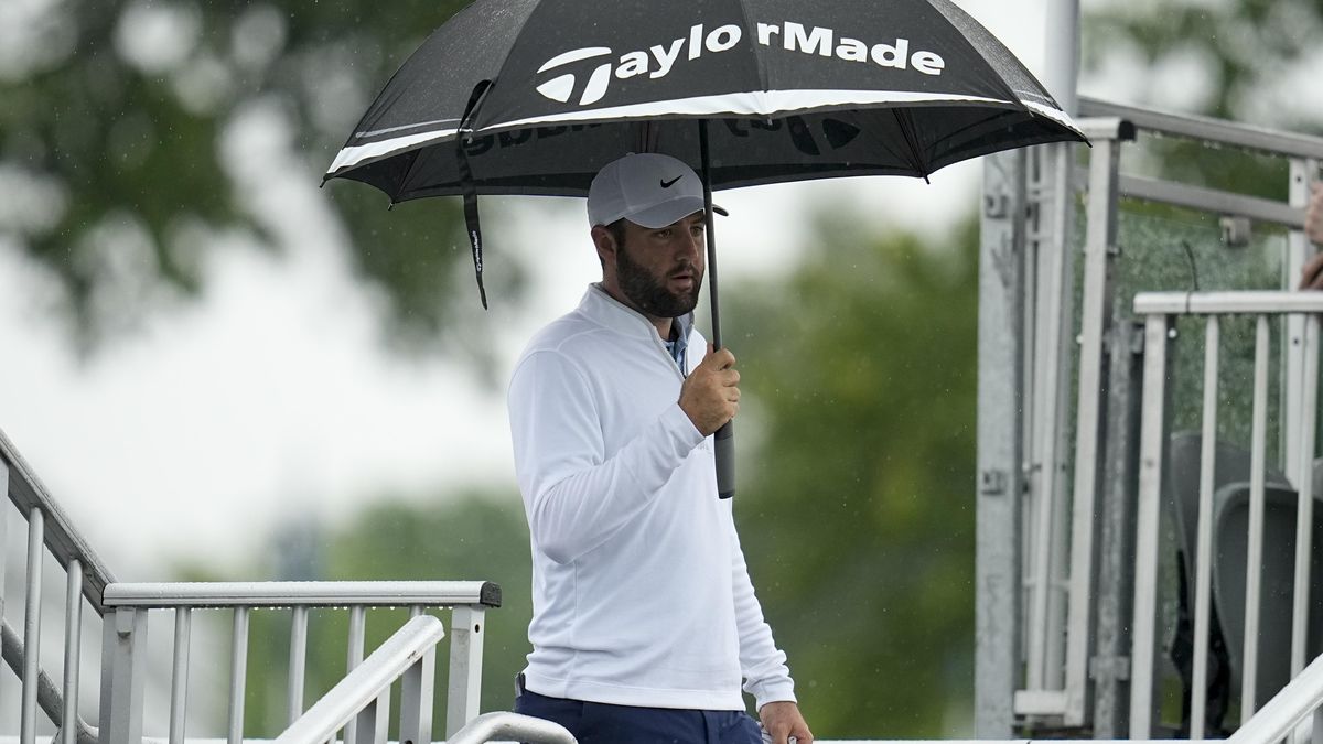 Golfovou jedničku Schefflera zadržela před 2. kolem PGA Championship policie