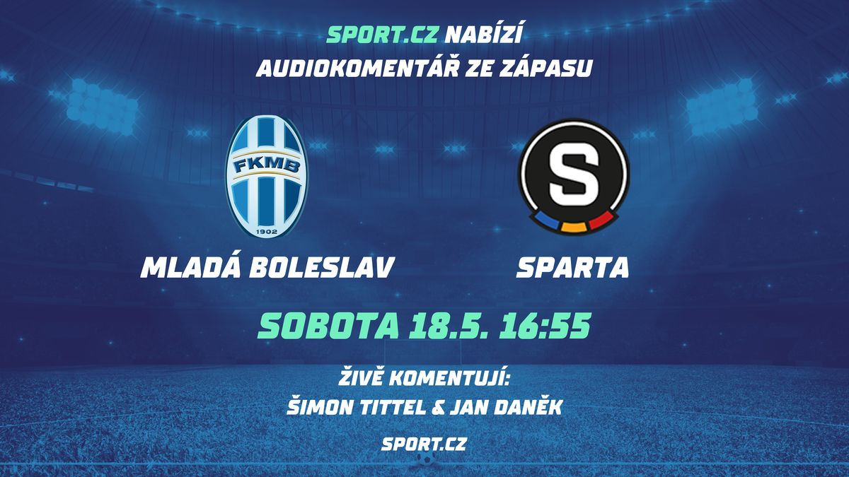 Spartě jde o mistrovskou pečeť, Boleslav jí však dvakrát v sezoně vzala body. Sport.cz nabídne audiokomentář z ligy