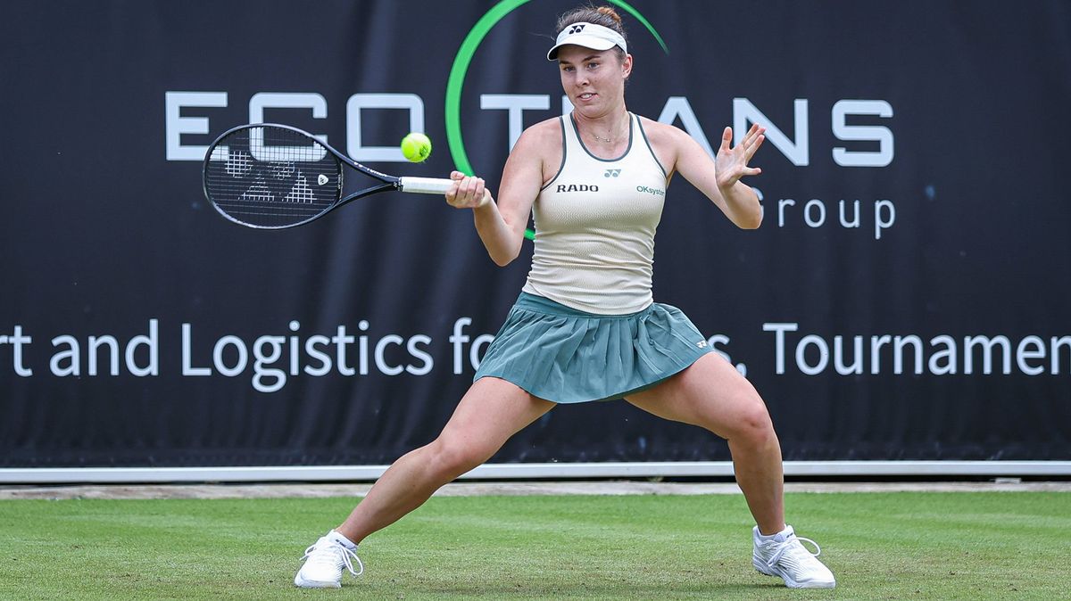 České naději Noskové stojí v cestě do čtvrtfinále další eso, Vondroušová vzdala