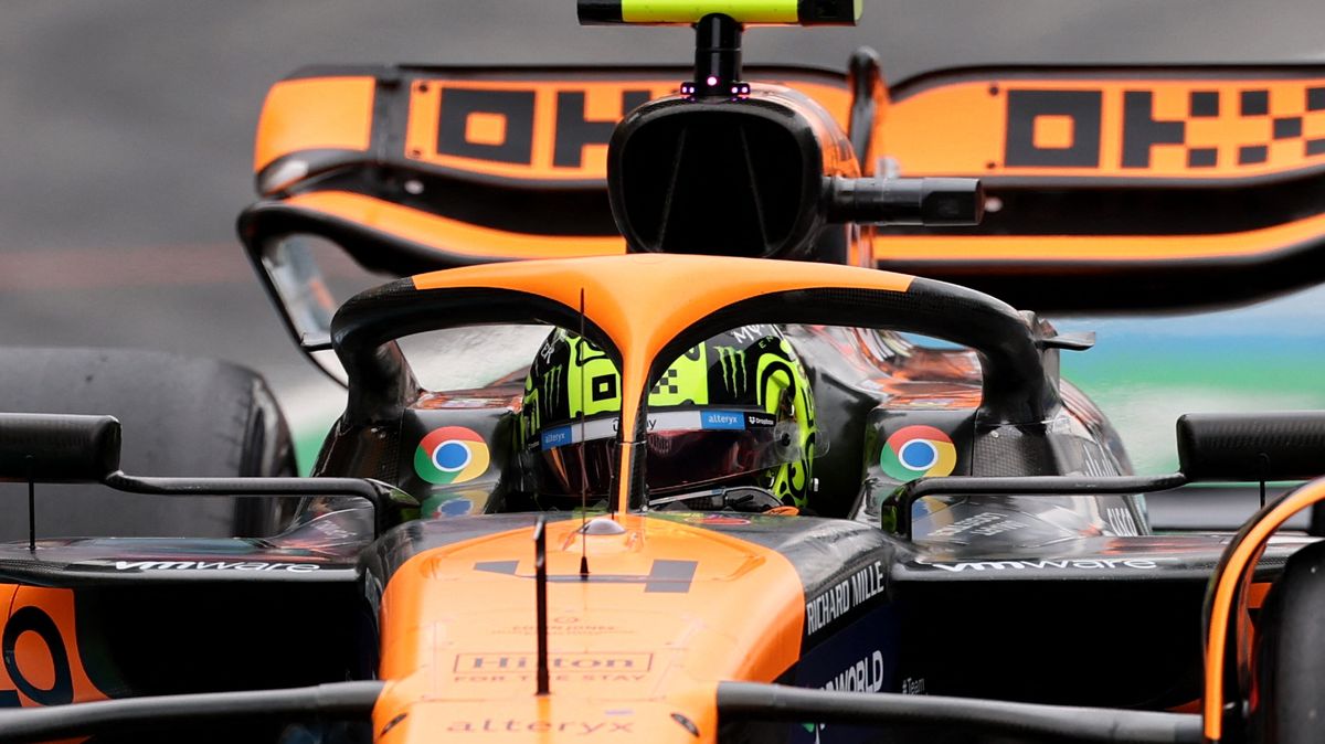 Kvalifikaci na Velkou cenu Španělska formule 1 vyhrál Norris