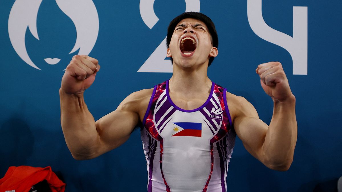 Soutěž gymnastů na prostných vyhrál Yulo. Získal pro Filipíny druhé olympijské zlato v historii