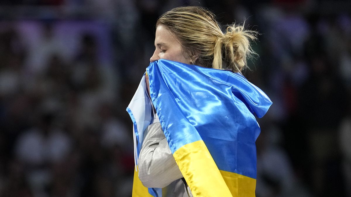 Ukrajinské šavlistky vyhrály olympijskou týmovou soutěž