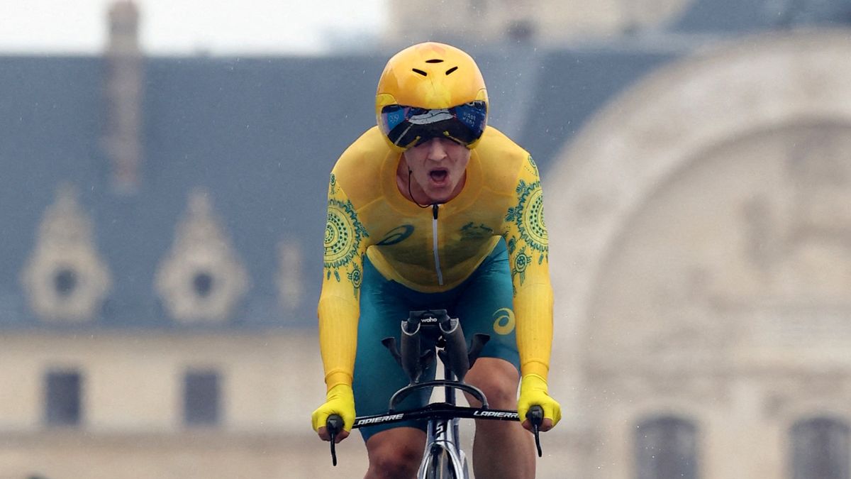 Časovku na olympijských hrách v Paříži vyhrála Australanka Brownová
