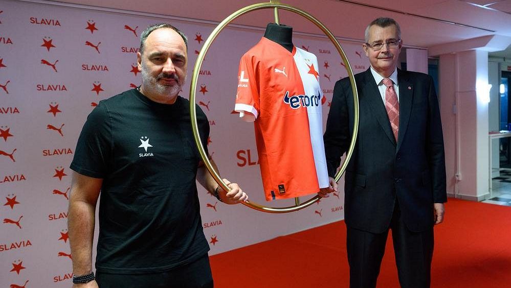 Dětský dres Puma SK Slavia Praha domácí 2022/2023