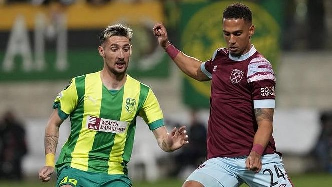 West Ham na úvod osmifinále Konferenční ligy zvítězil, Souček střídal