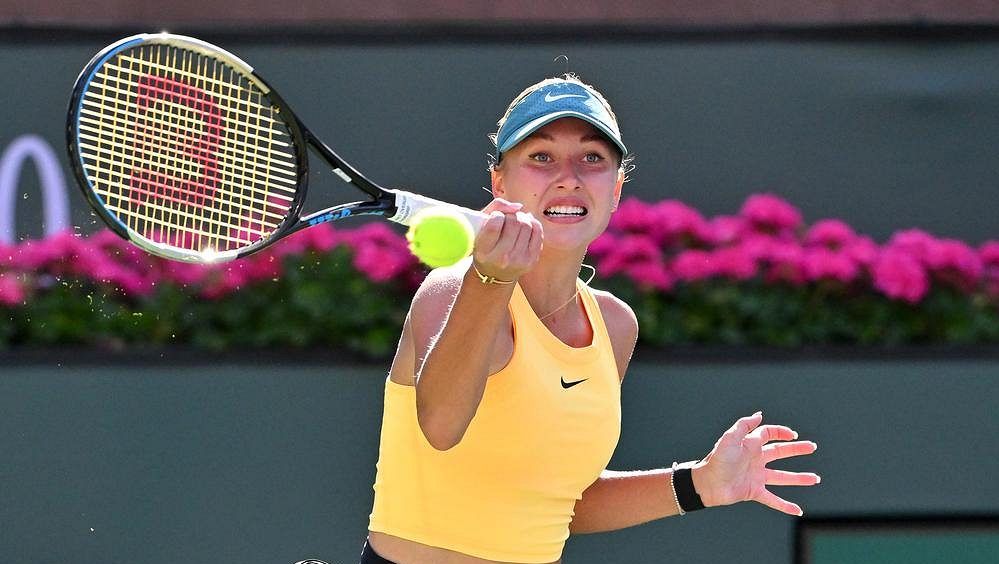 Ruská tenistka měla na sobě dres Spartaku Moskva, WTA ji napomenula