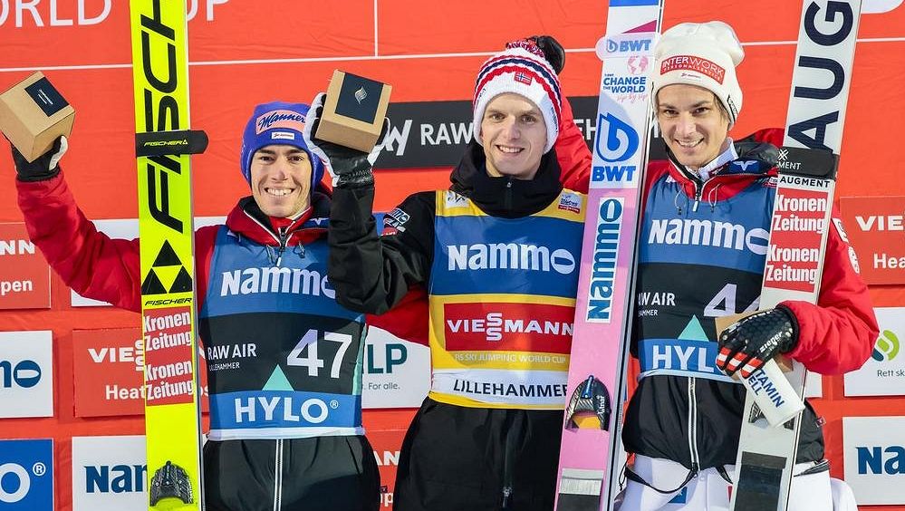 Granerud vyhrál SP v Lillehammeru a vede sérii Raw Air