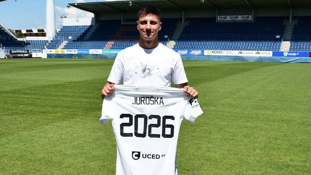 Pavel Juroška se upsal Slovácku do roku 2026. Vyhlíží premiérový gól, bráchovi má co vracet