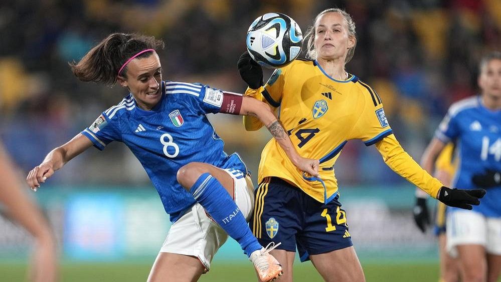 Švédské fotbalistky na MS smetly Italky a mají jisté osmifinále