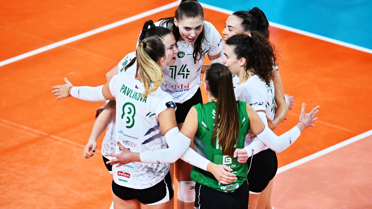 Volejbalistky KP Brno porazily v kvalifikaci Ligy mistryň Gran Canarii