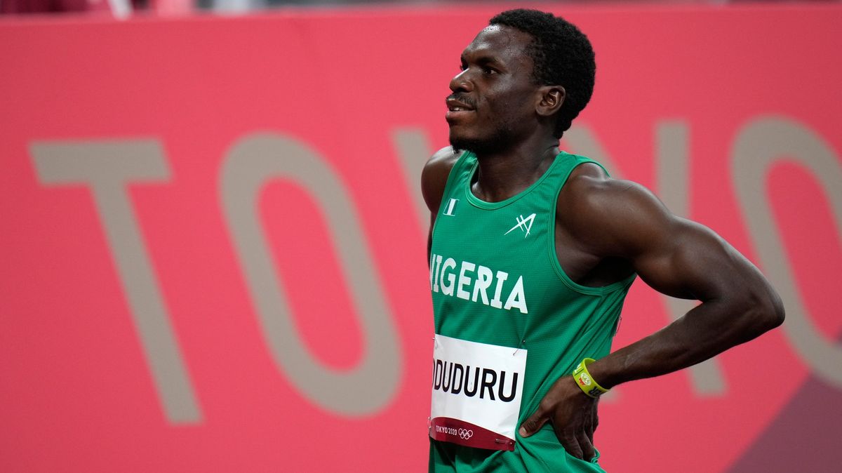 Nigerijský sprinter Oduduru dostal šestiletý trest za doping