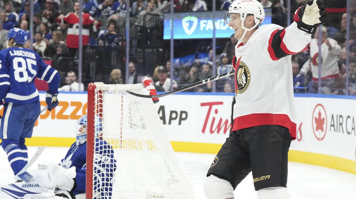 Kubalík nejdřív vyrovnal a pak rozhodl při vysoké výhře s Torontem