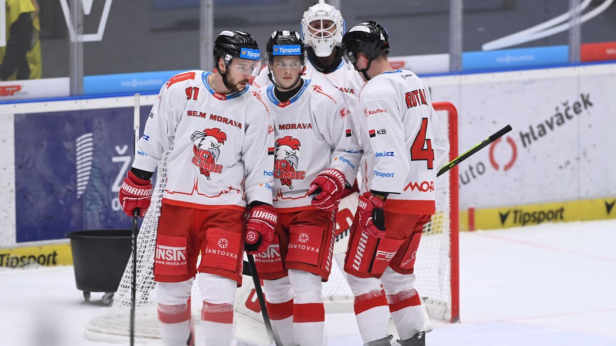 ONLINE: Video momenty z utkání Olomouc – Vítkovice