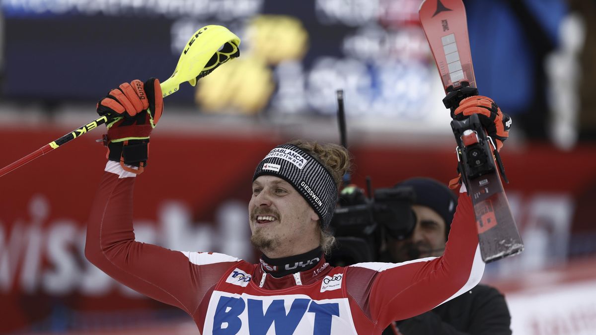 Slalom ve Wengenu vyhrál Feller